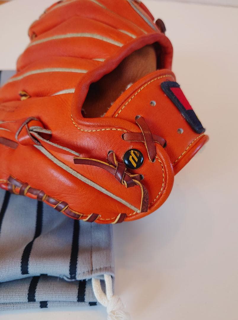 ミズノ ワールドウィン 硬式グローブ 信義作 東尾修モデル 1986年 極美品