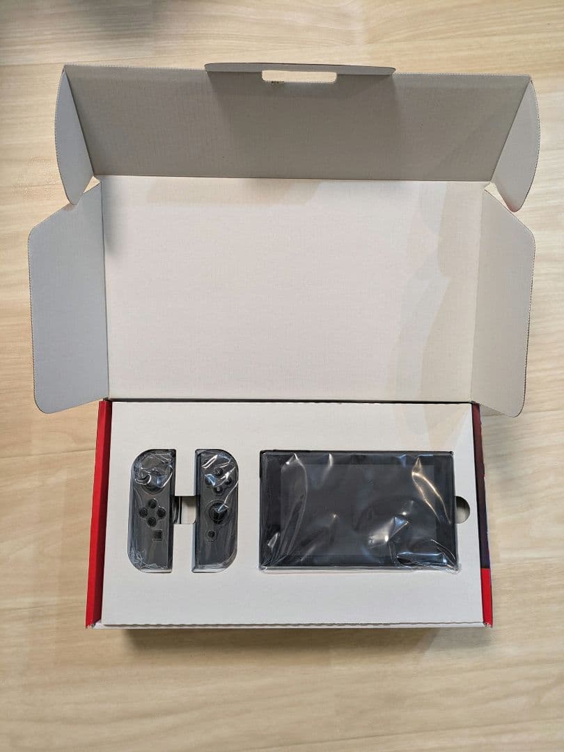 美品 Nintendo Switch 本体 グレー 動作確認済 初期化済