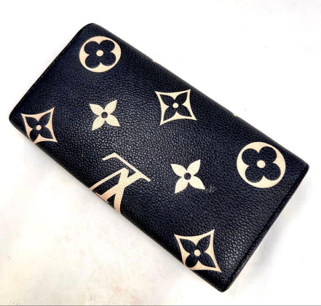 【極美品】 ルイヴィトン バイカラーモノグラム アンプラント ポルトフォイユサラ