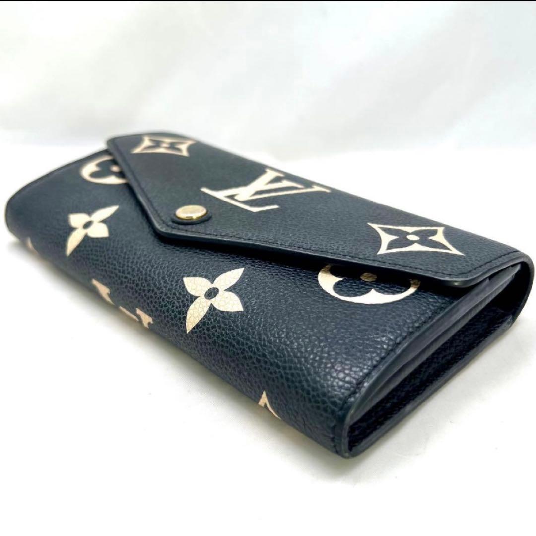 【極美品】 ルイヴィトン バイカラーモノグラム アンプラント ポルトフォイユサラ