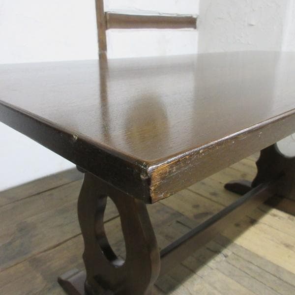 イギリス アンティーク 家具 ダイニングテーブル リフェクトリー 6066d