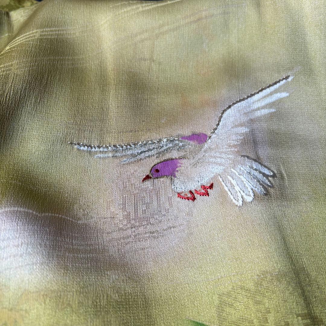 2614 アンティーク着物2枚・羽織1枚おまとめ売り　材料正絹