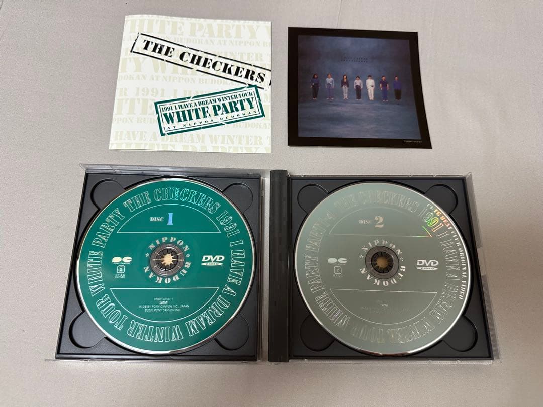 チェッカーズ 1991 DREAM WINTER TOUR DVD