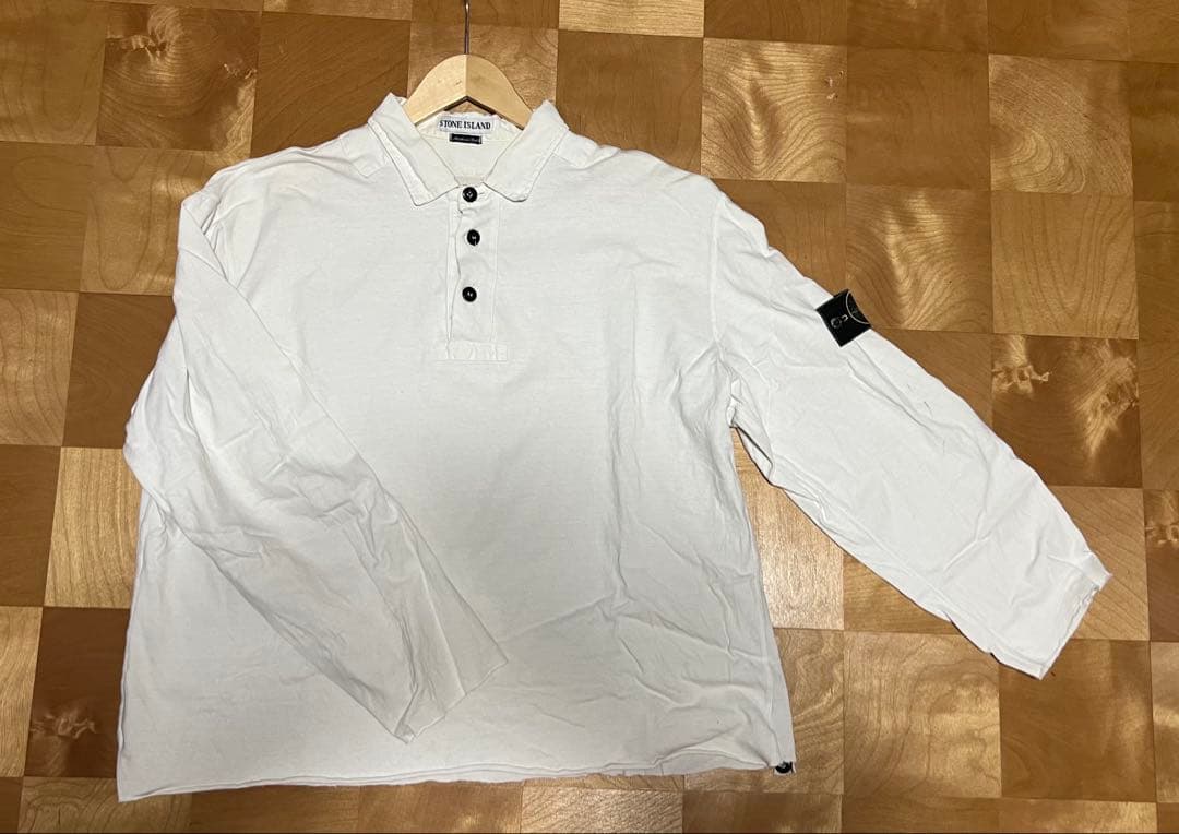 ストーンアイランド ホワイト 90s stone archive