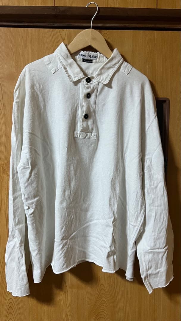 ストーンアイランド ホワイト 90s stone archive