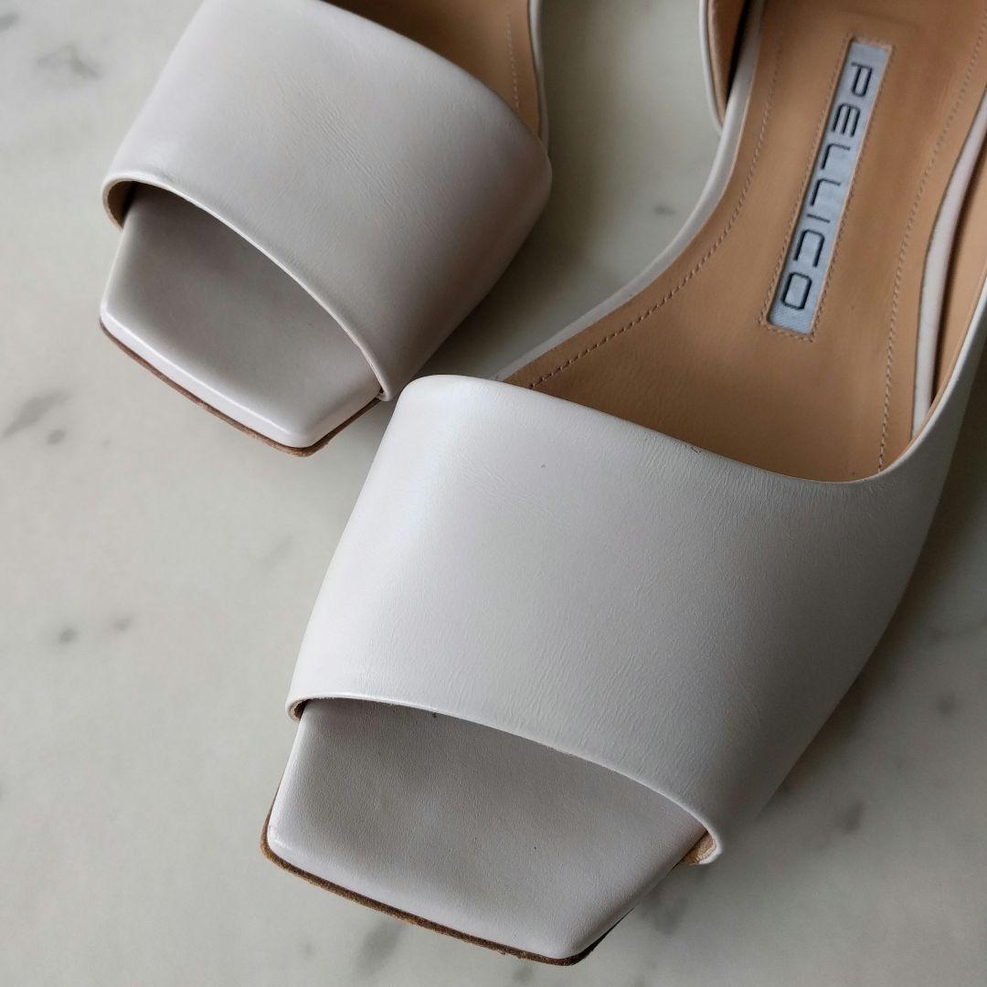 PELLICO ペリーコ　オープン トゥ フラット パンプス