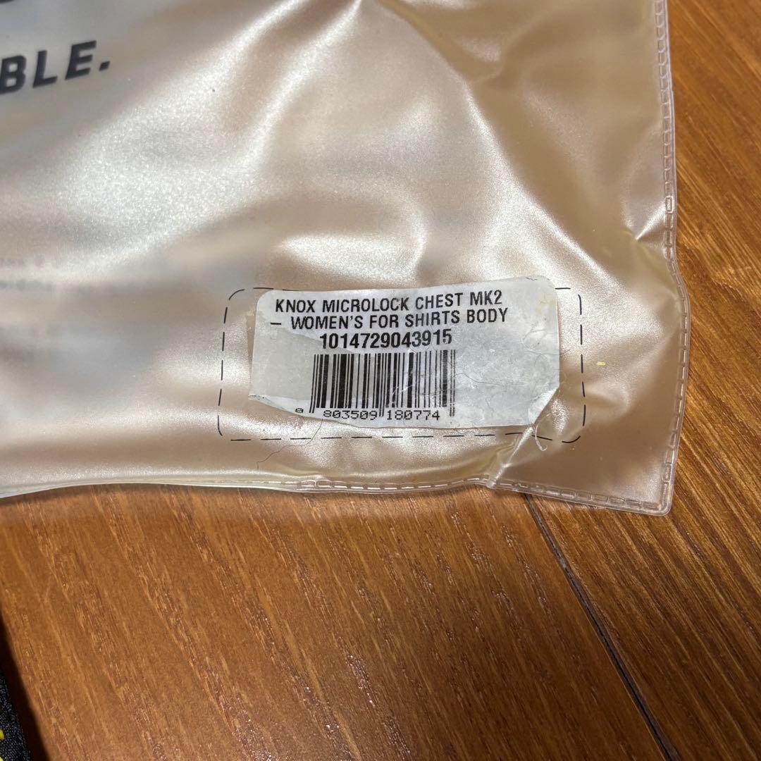 未使用品 KNOX ノックス アクションプロ レディースS チェストプロテクター
