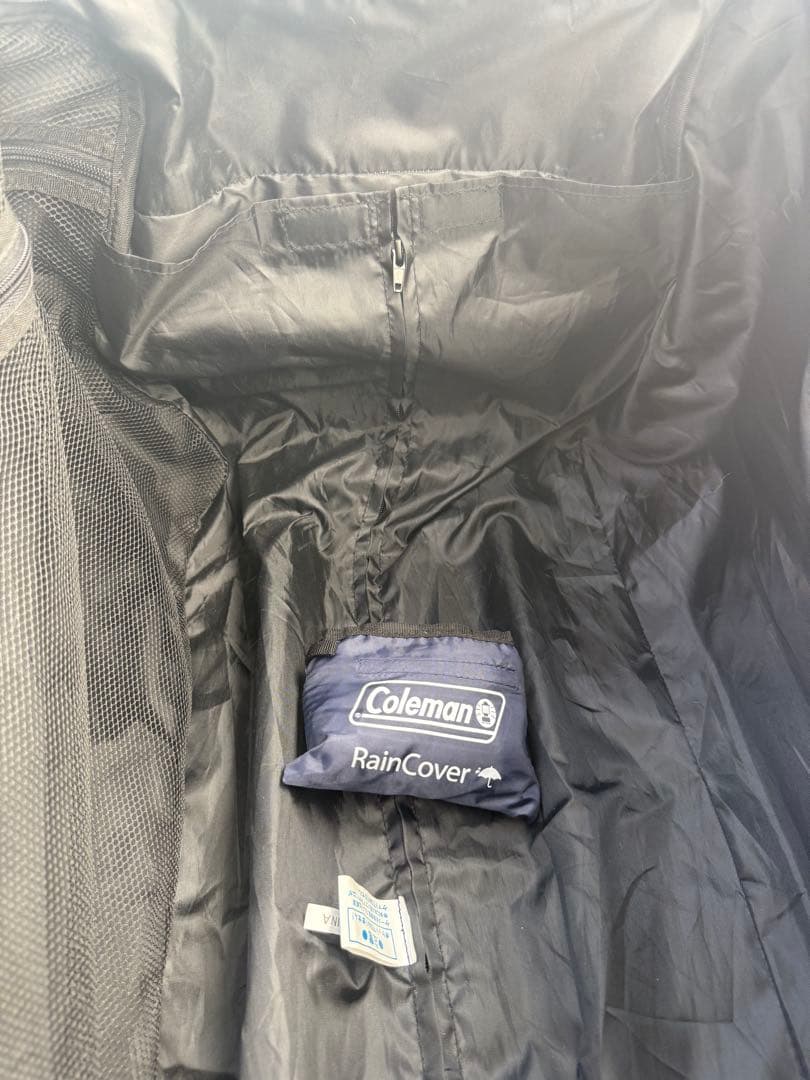 Coleman 大容量 ブラック迷彩(カモフラージュ柄)キャリーカート