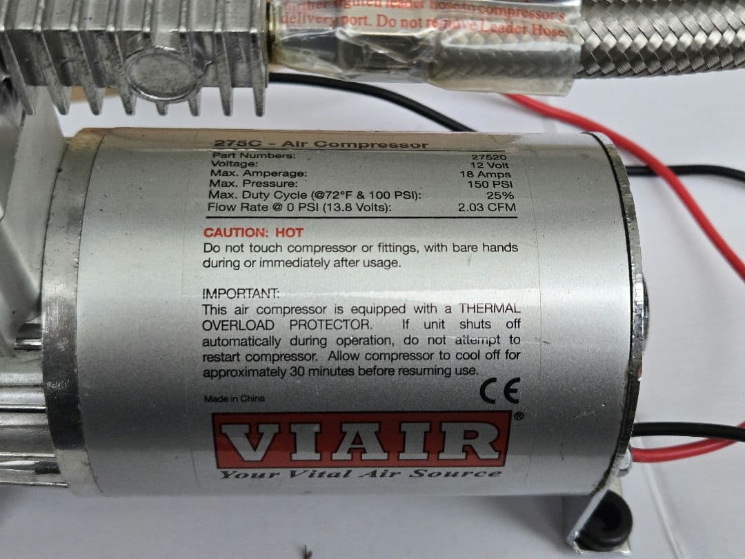 VIAIR エアサスコンプレッサー 275C 1/4