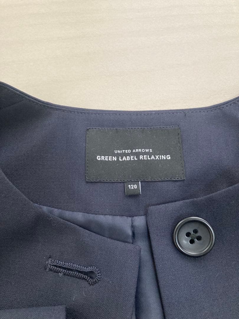 美品⭐︎120㎝　green label relaxing フォーマルセット