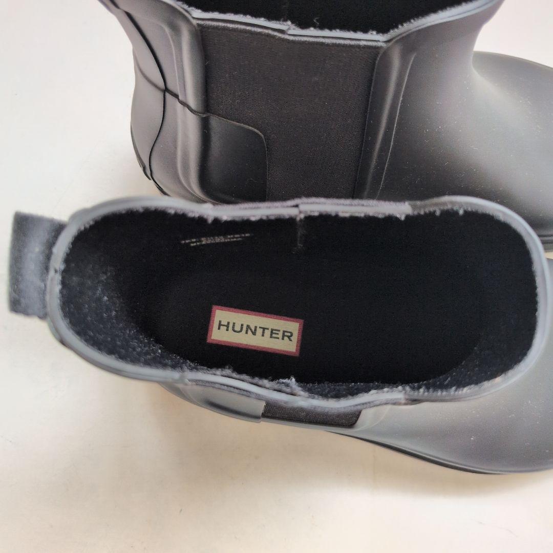 HUNTER ハンター メンズ チェルシー ラバー ブーツ 28.0 黒