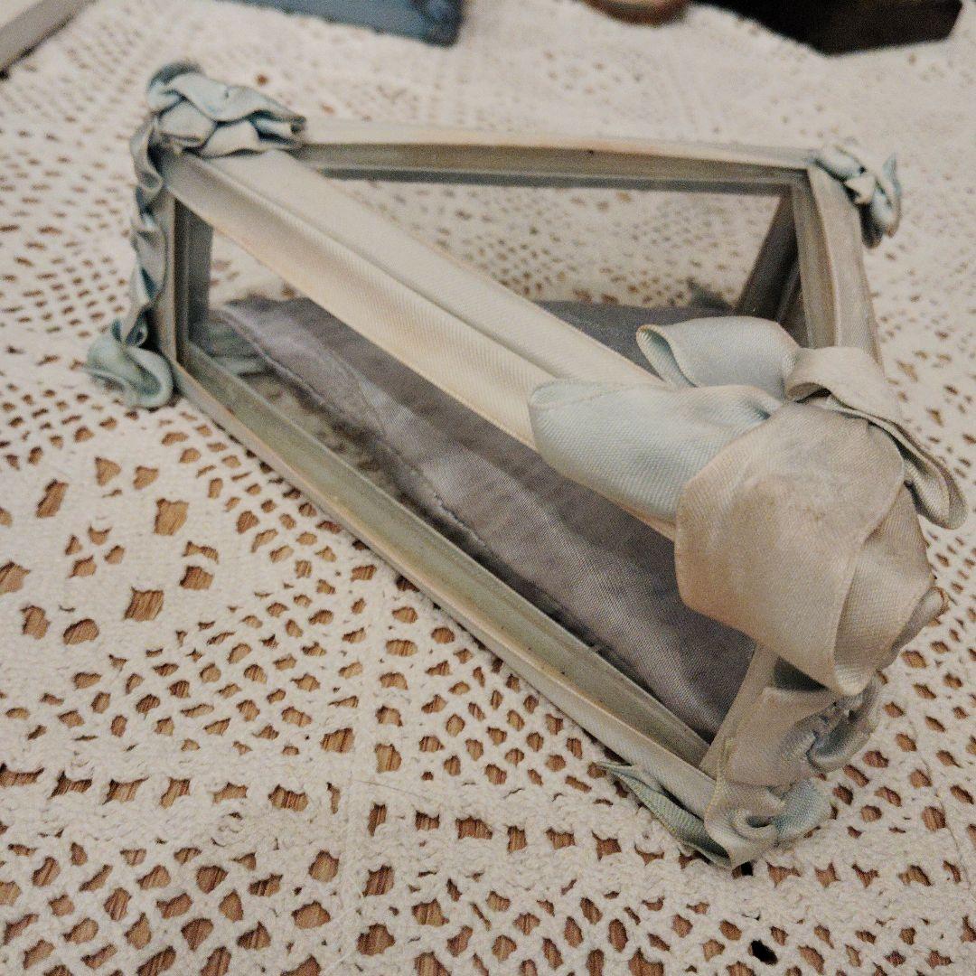 フランスアンティーク♡りぼんガラスケースおまけ付き