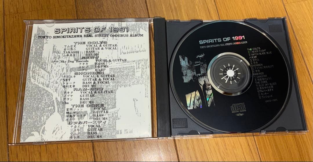 レアCD SPRITS OF 1991 THE COLTS RALEIGH