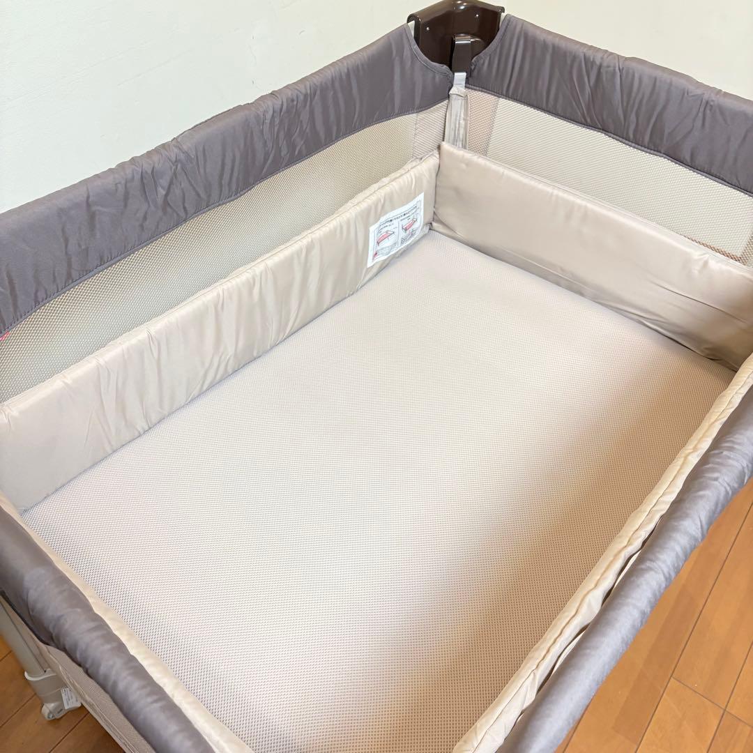 【美品・付属品完備】Aprica アップリカ ココネルエアー ベビーベッド