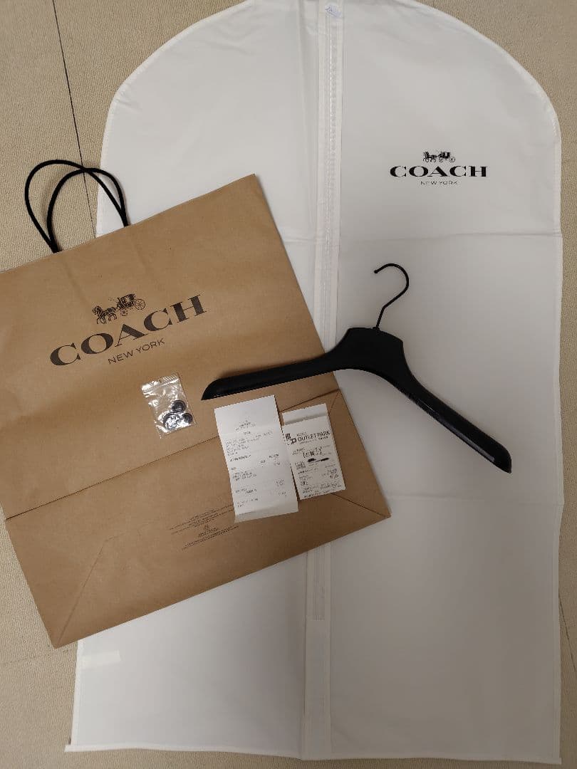 【COACH】コーチ　モッズコート　ライナー付　定価約18万円