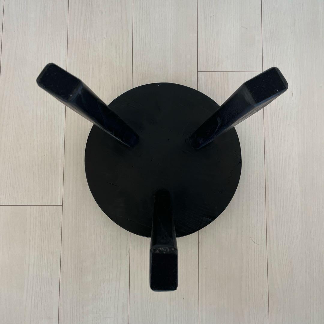 シャルロットペリアンメリベルスツールベルジェリプロダクトブラック