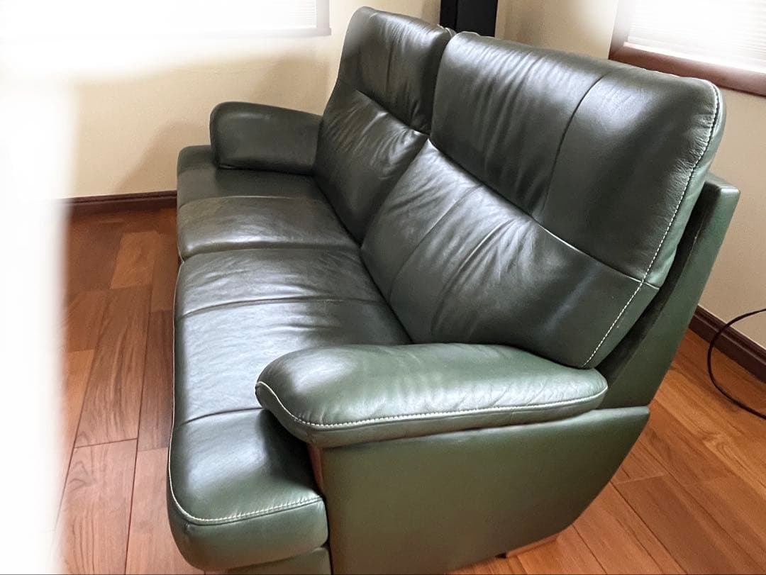 カリモクソファ　三人掛け　ブルックス