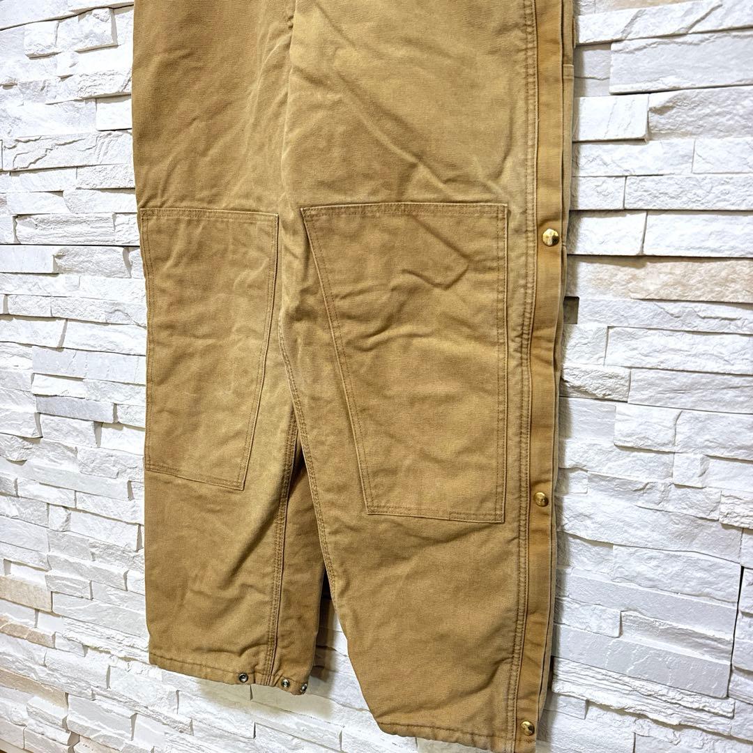 90s Carhartt カーハート ダブルニー ビブ オーバーオール ダック