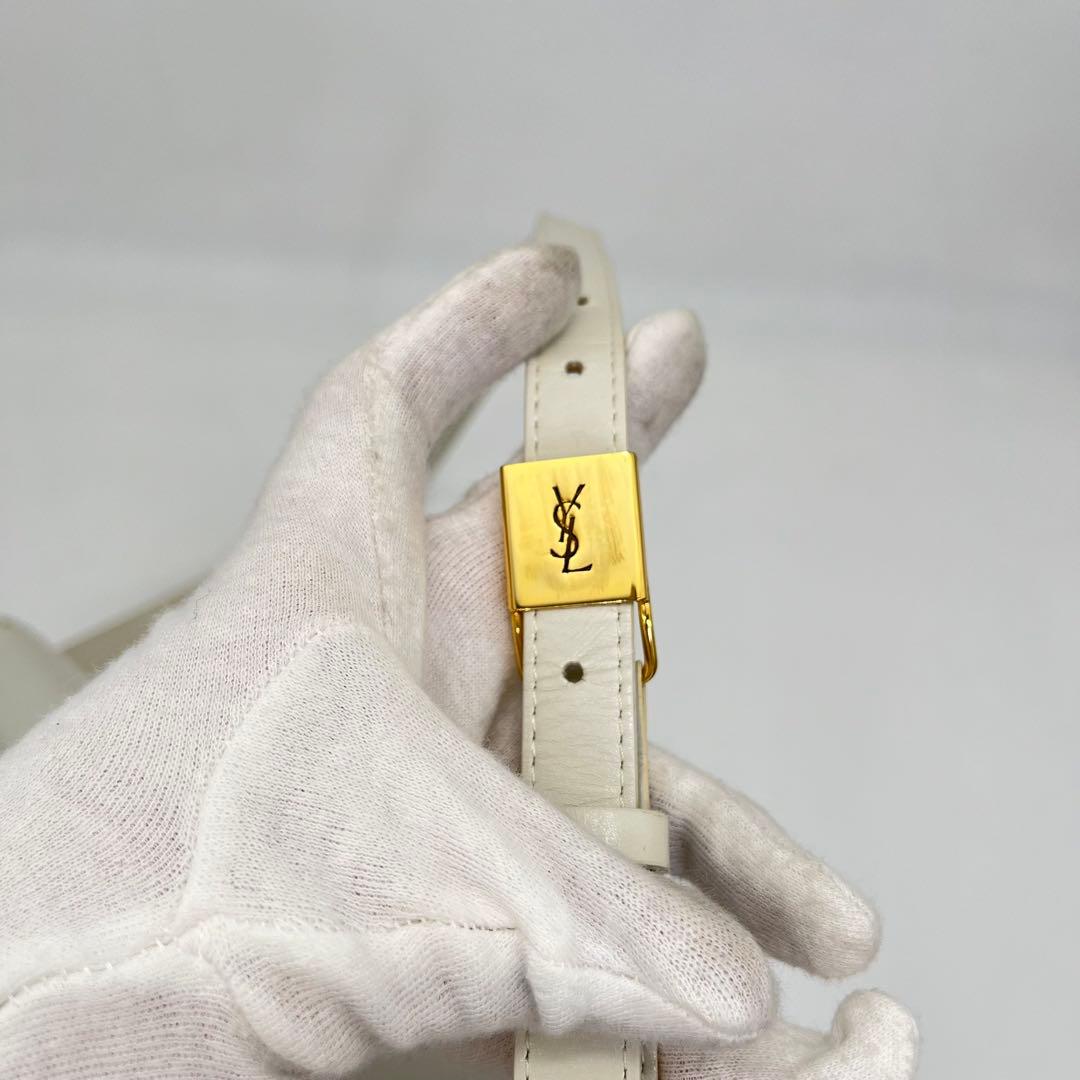 イヴサンローラン ショルダーバッグ ポシェット カサンドラ YSL金具 レザー