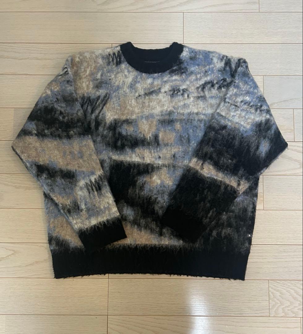 メゾンスペシャル ランドスケープ ジャガードニット