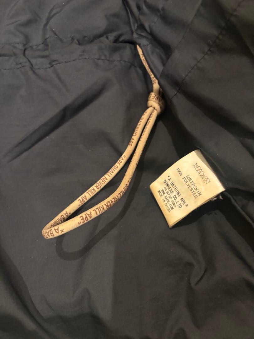 最安値！　エイプ　シープスキン　HERO キムタク着用