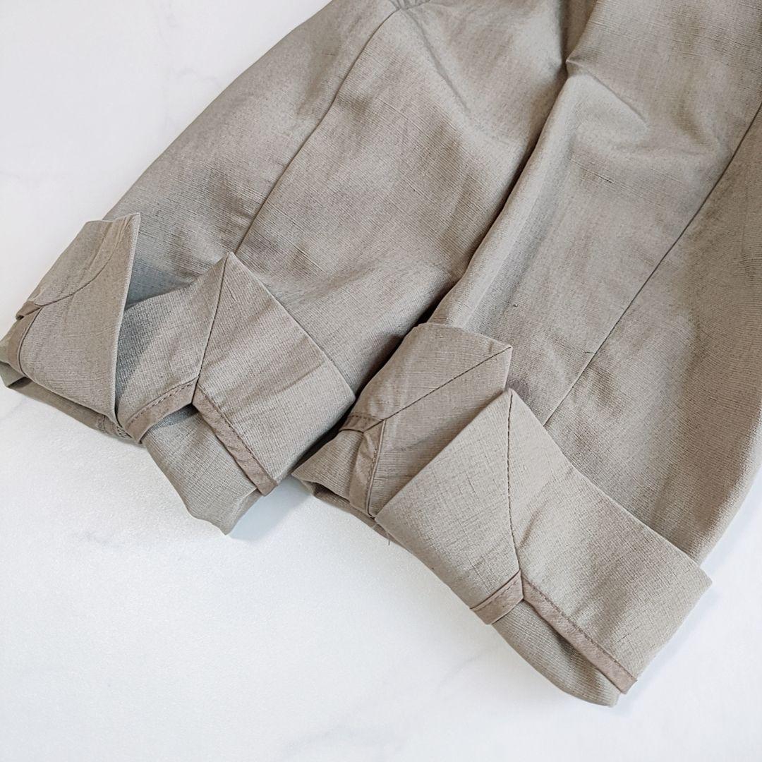 【Rose*】新品✨スローブイエナ リネン混 ノーカラージャケット