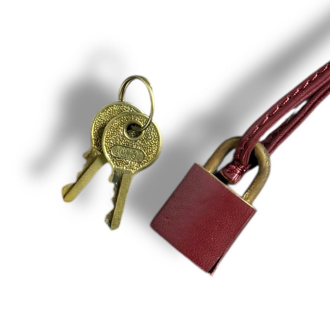 希少 Cartier レザー ハンドバッグ ボストンバッグ Vintage 本革