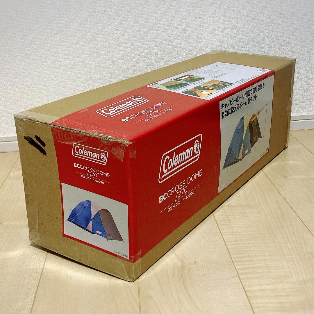 Coleman コールマン BCクロスドーム270 テント4〜5人 美品 箱付き