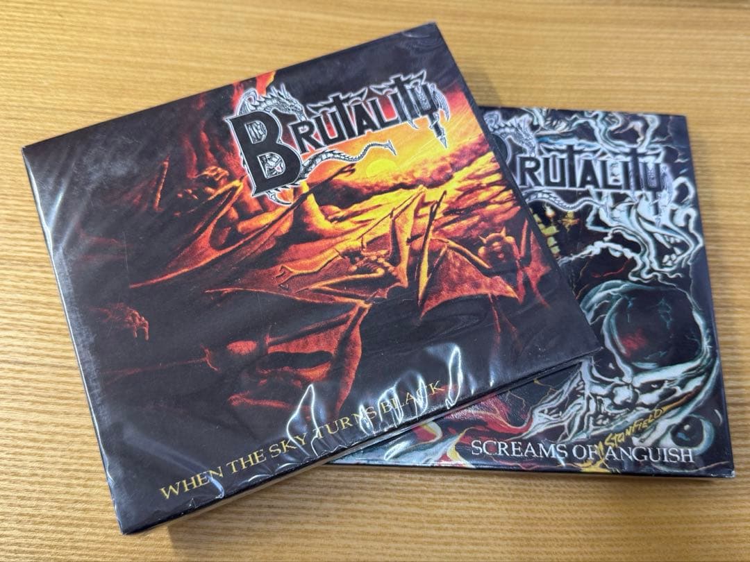 Brutality 1st+2ndアルバムセット