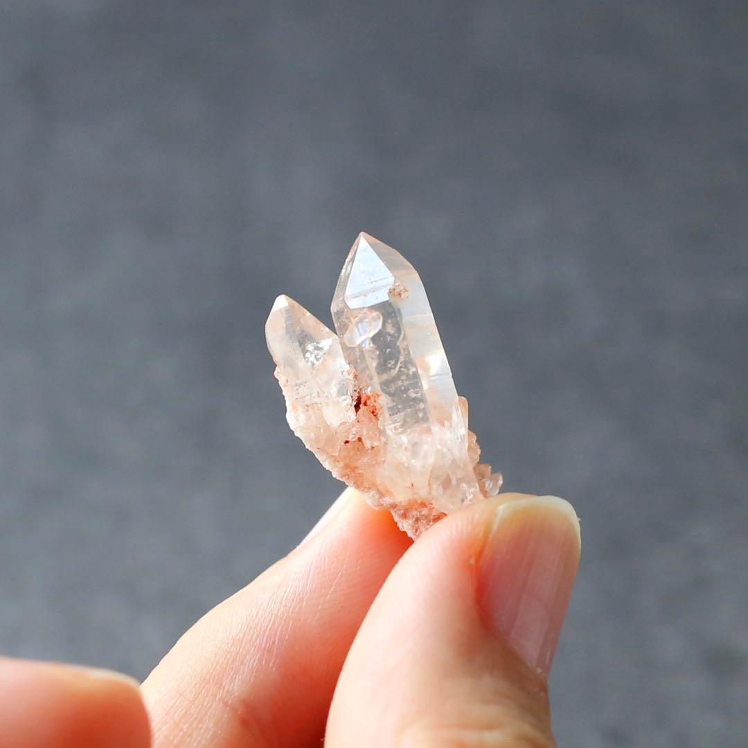 マニカラン水晶ミニチュアクラスター 水晶 天然石 標本 ヒマラヤ 原石 送料無料