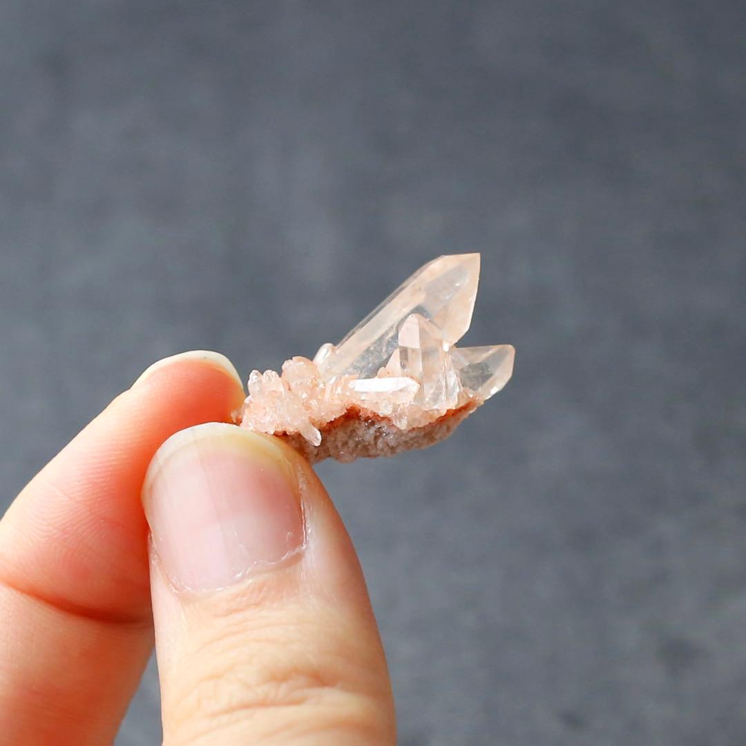 マニカラン水晶ミニチュアクラスター 水晶 天然石 標本 ヒマラヤ 原石 送料無料