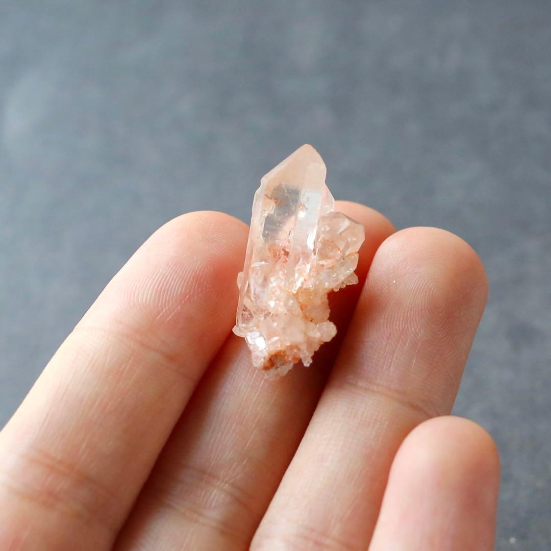 マニカラン水晶ミニチュアクラスター 水晶 天然石 標本 ヒマラヤ 原石 送料無料