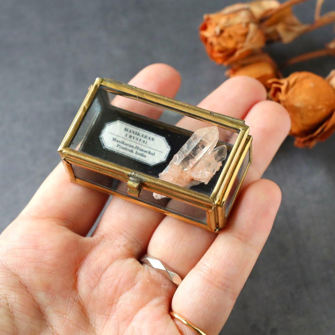 マニカラン水晶ミニチュアクラスター 水晶 天然石 標本 ヒマラヤ 原石 送料無料