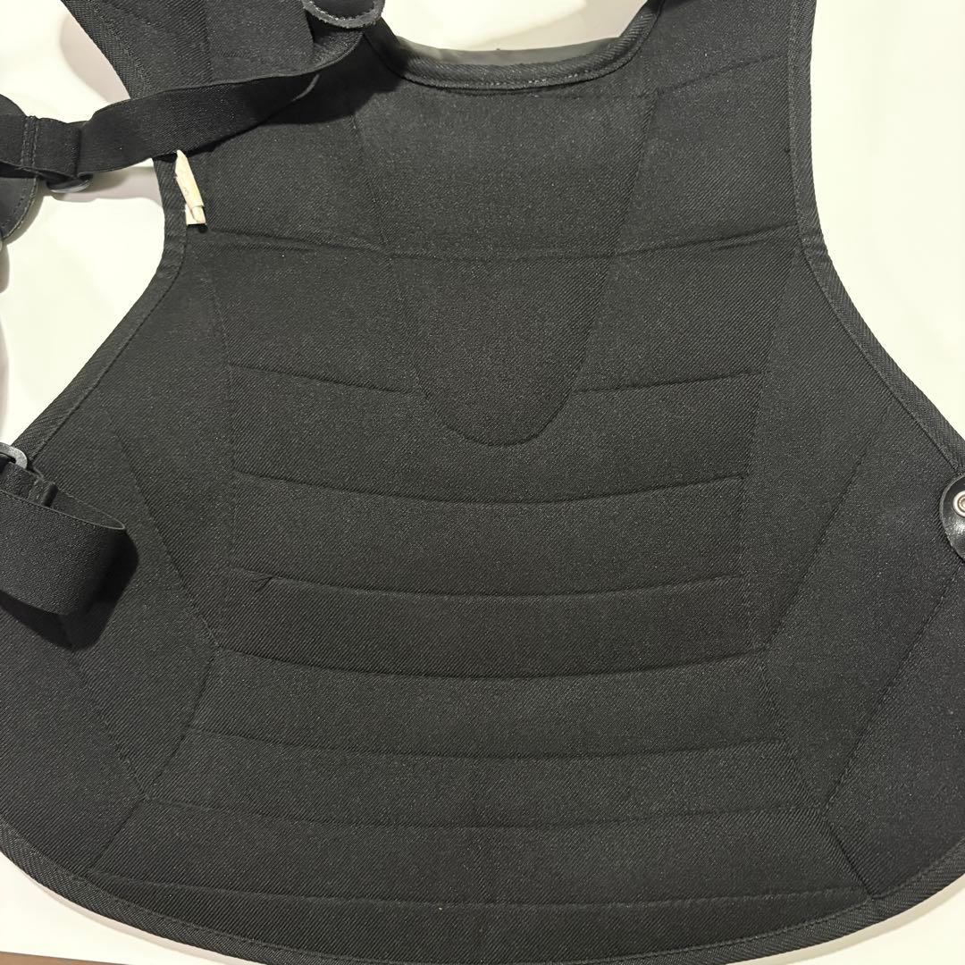 ミズノ キャッチャー防具 プロテクター 一般軟式用 ブラック JSBB