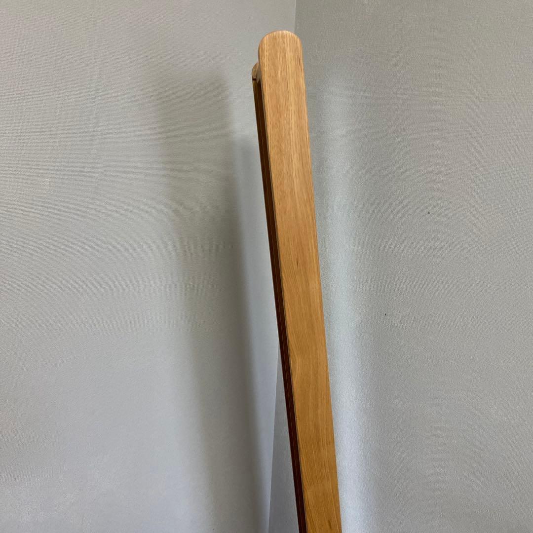 MUJI 無印良品 希少 生産終了品 廃盤品 タモ材 スタンドミラー 姿見 木製