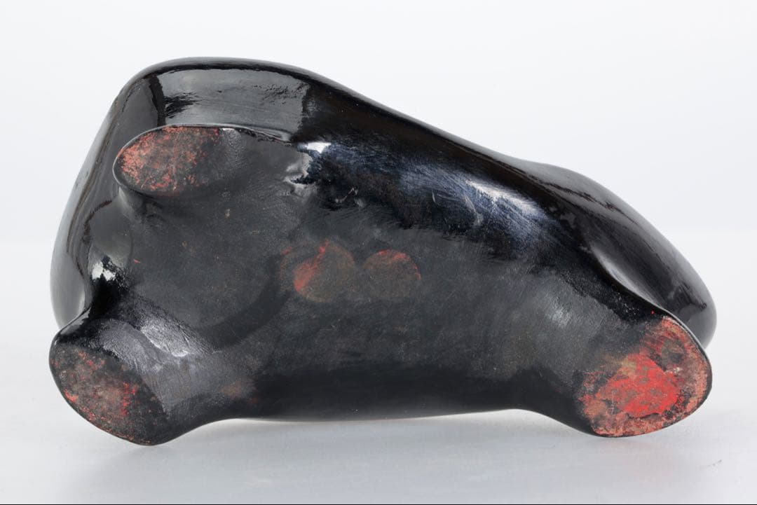 根尾谷 菊花石 サバ菊 八重一輪 紋石 共箱 台座付 872g 鑑賞石 水石