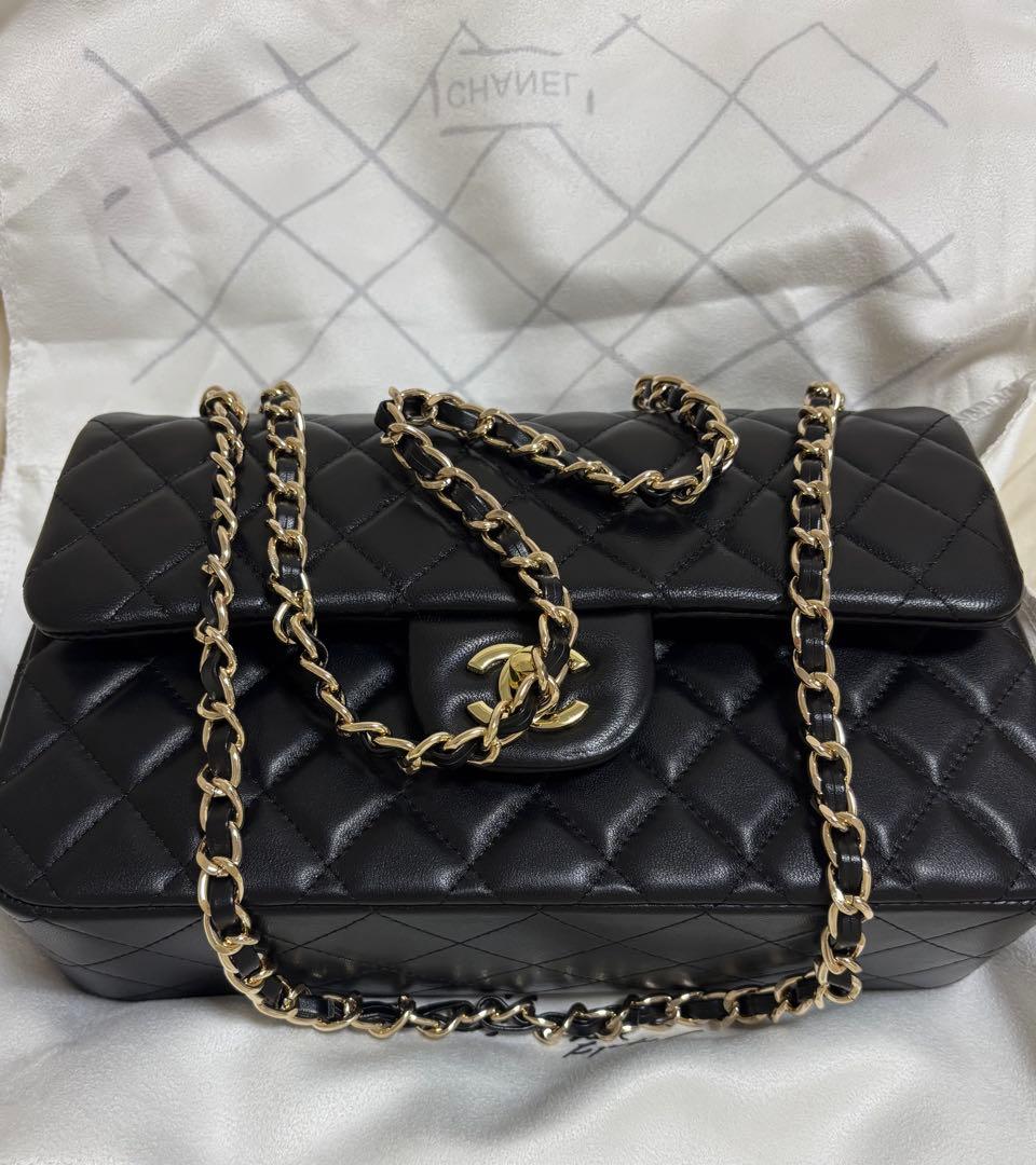CHANEL ノベルティ　25cm ダブルチェーン✨美品　最終値下げ！！