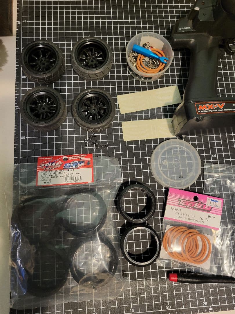 タミヤ TA06ABCホビー ケンメリ スケールダイナミクスホイ-ル フルセット