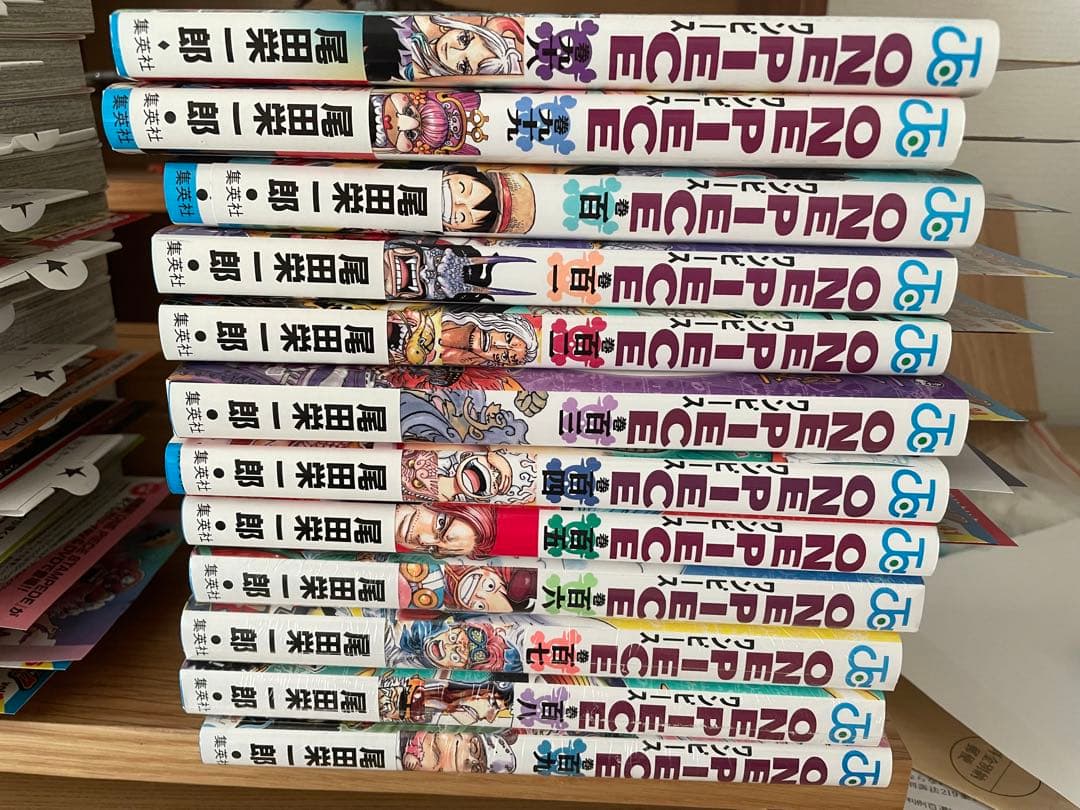 ONE PIECE ワンピース 漫画 ほぼ全巻セット ほぼ初版帯付き 1〜109