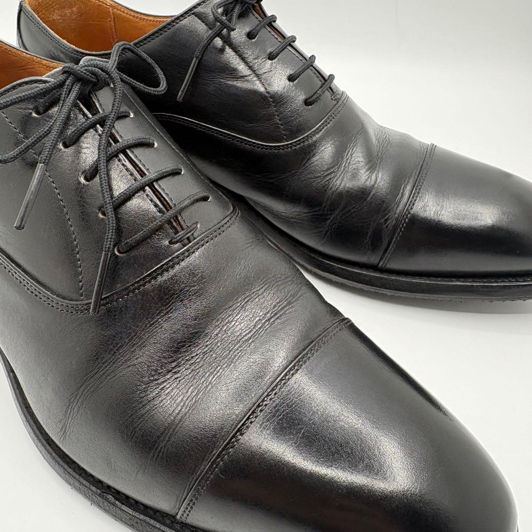 スコッチグレイン T0286 ストレートチップ 本革 ハーフラバー新品 25