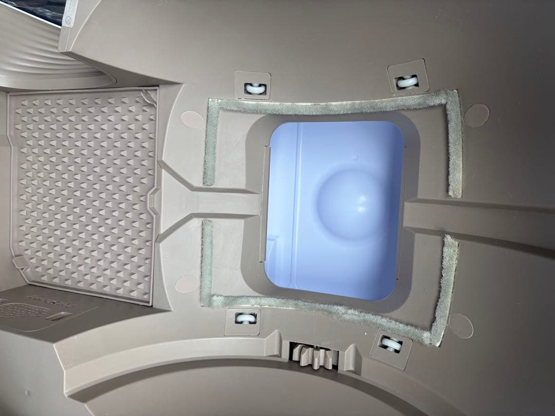 Pety 自動猫用トイレ ベージュ/ホワイト