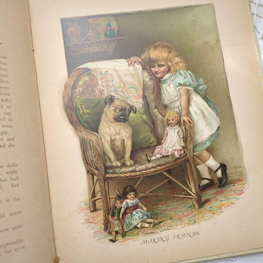 超稀少1892アーネストニスター絵本 初版本 洋書古書 児童書 ヴィクトリアン