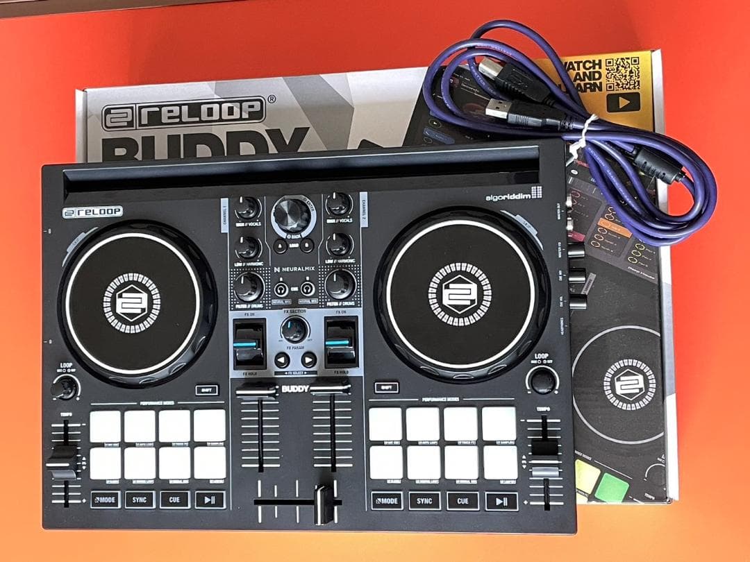 Reloop Buddy 2デッキDJコントローラー