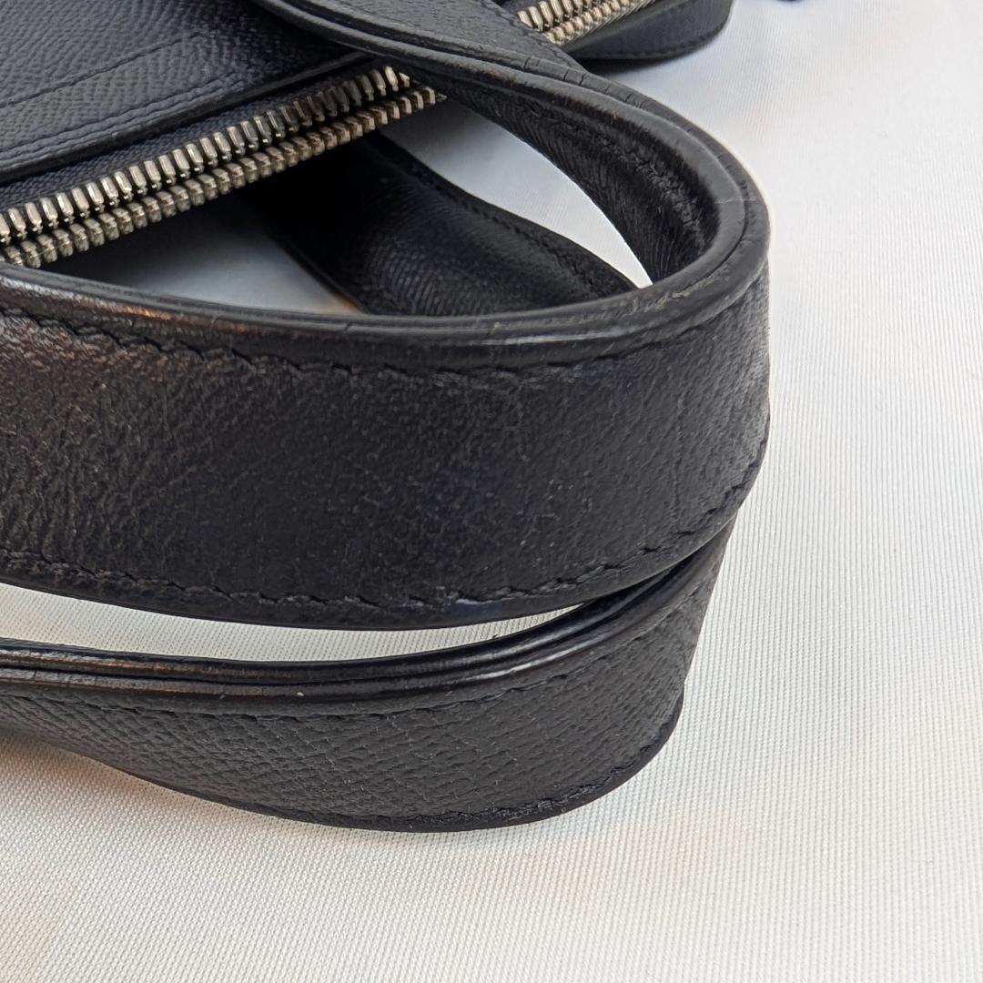 dunhill ダンヒル カドガン スリムドキュメントケース レザー ネイビー