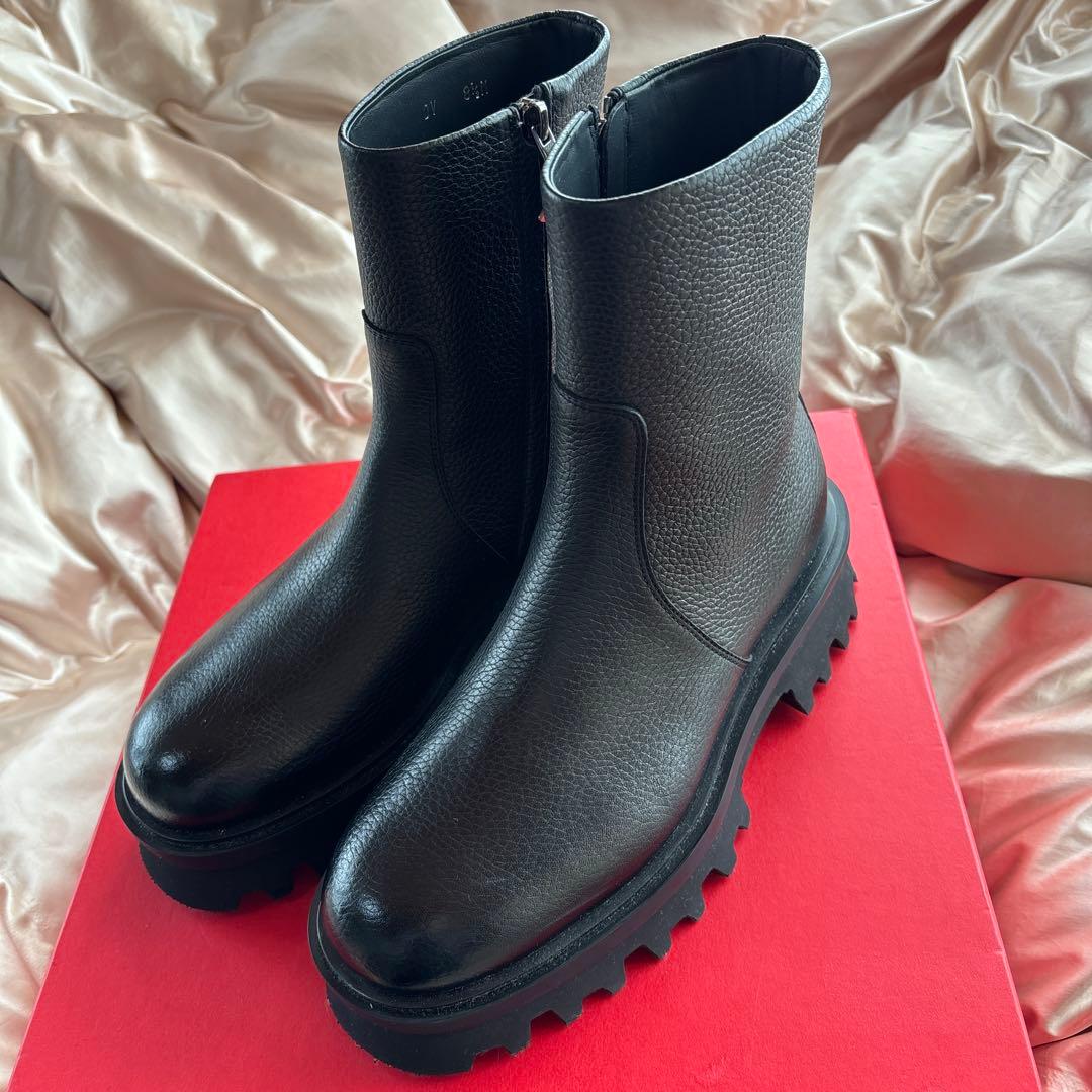 【1/26.27のみ2万5 千円！】￼フェラガモ厚底ブーツ 約25c m相当