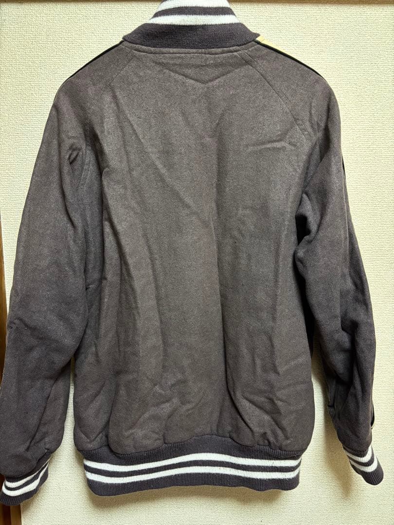 レアGood Enough Classics サイドレザースタジャン ブラウン