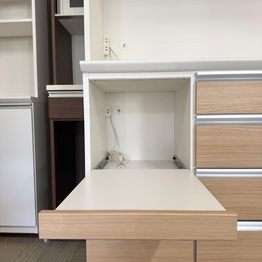 【超美品‼️】定価25万♪ 高級 松田家具 117cm幅キッチンボード