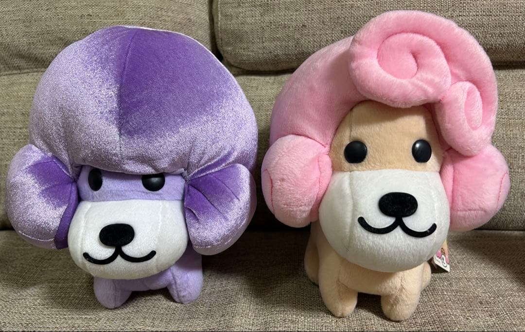 アフロ犬 ぬいぐるみ PART5・BIG ５種コンプ スーパーリーゼン犬 激レア