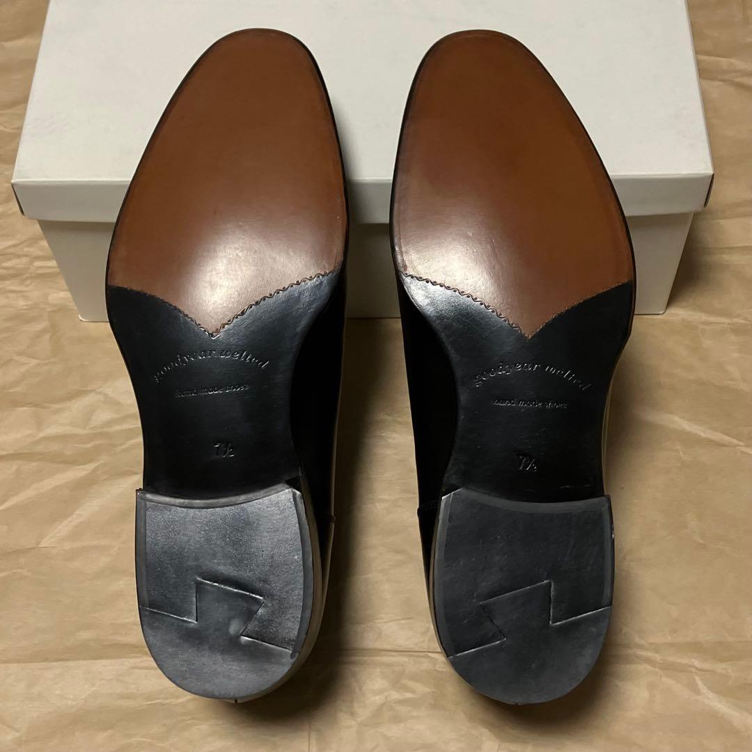 (4)新品未使用★REGAL リーガル Uチップ 7 1/2 革靴 フォーマル