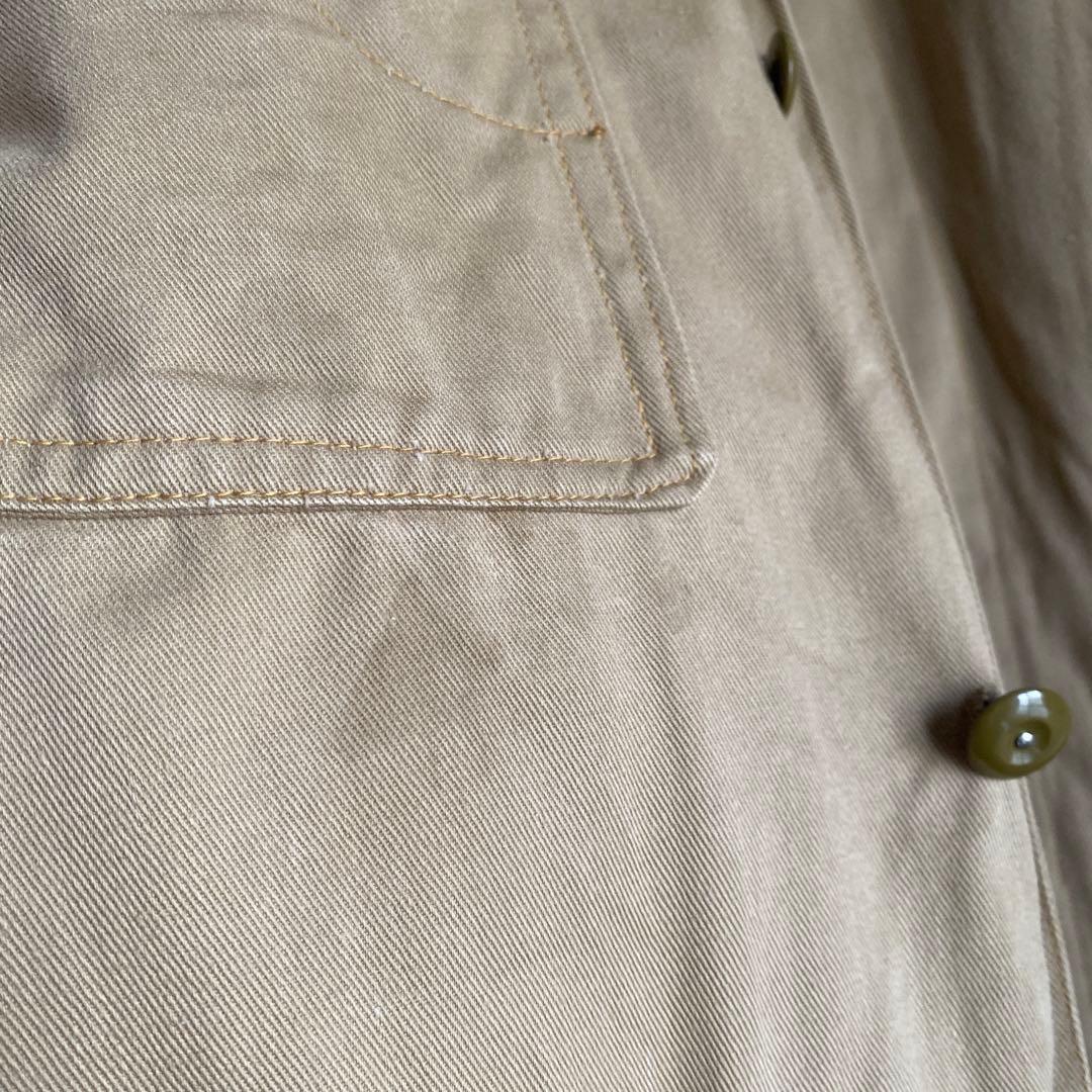 〜60s イギリス GPO コットンドリル ワークコート ダスターコート